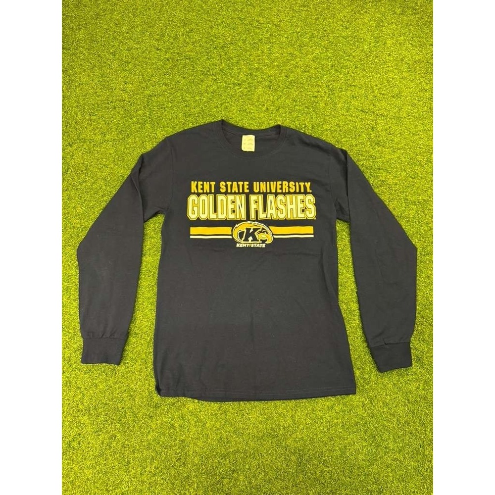 Kent State Golden Flashes Shirt Mens Small Blue Performance NCAA